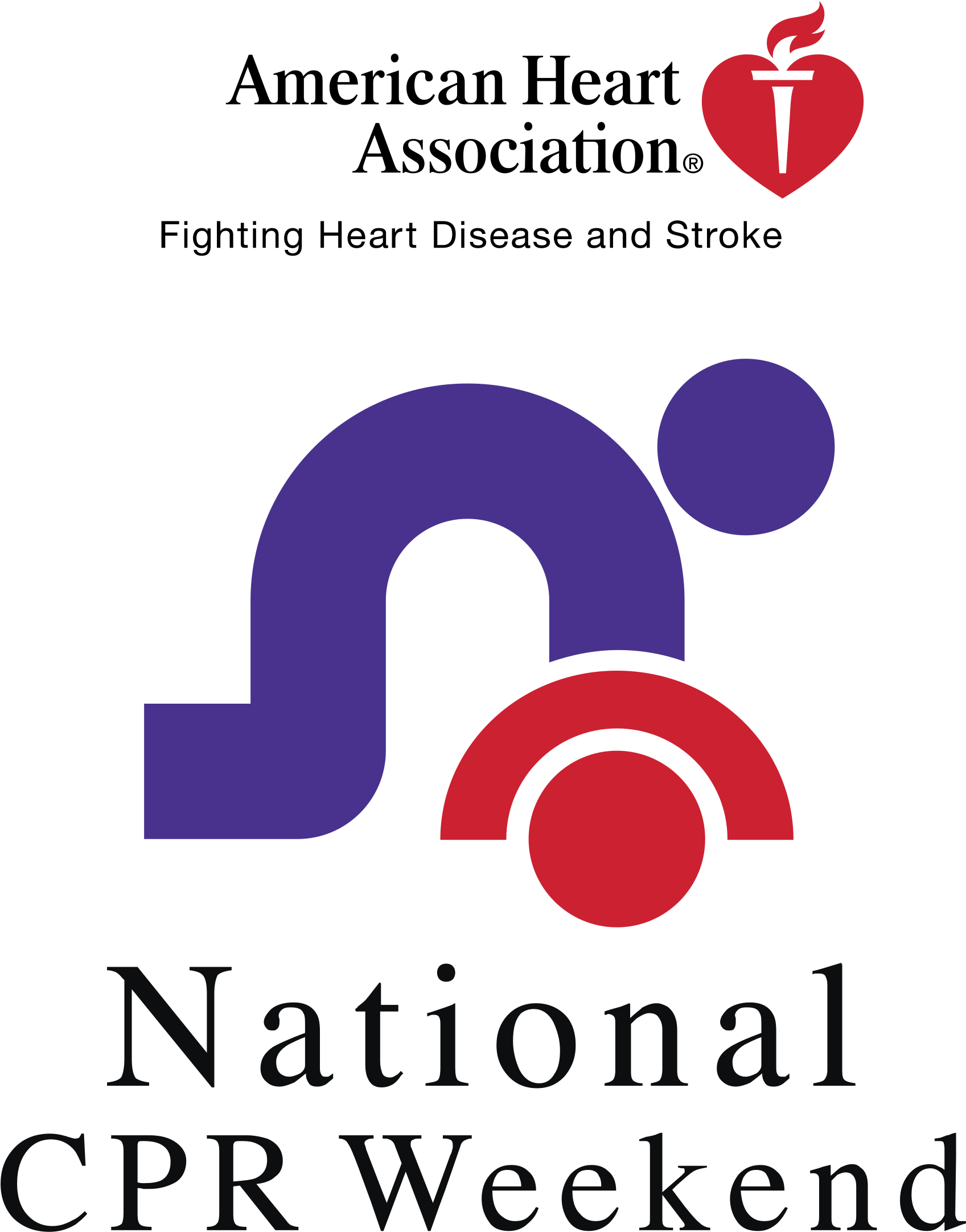 National Cpr Weekend Logo Png Transparent - American Heart Association