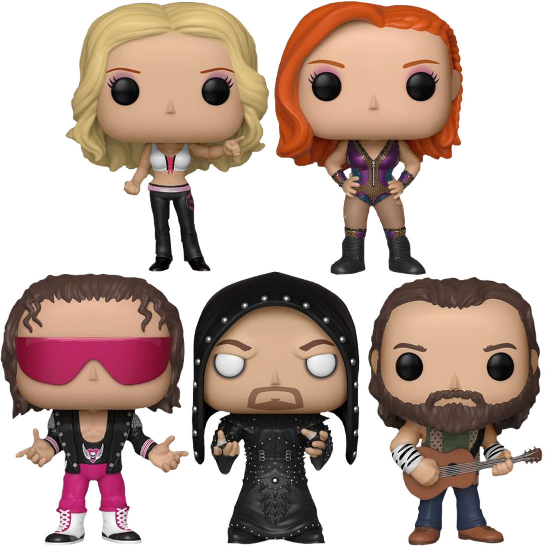 Wwe - Becky Lynch Pop Funko Clipart (1089x1091), Png Download