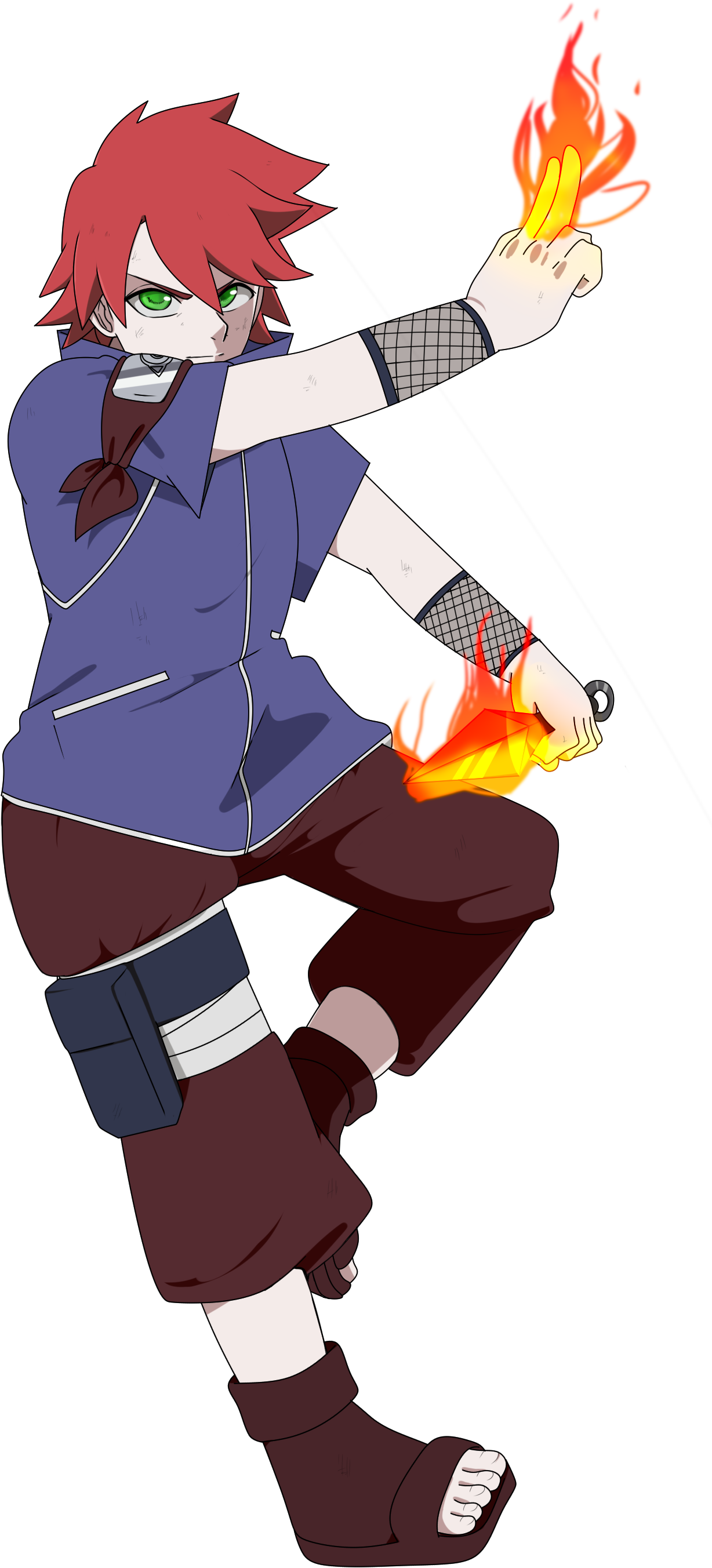 Kazuya Mitsuko Naruto - Cartoon Clipart (1412x2872), Png Download