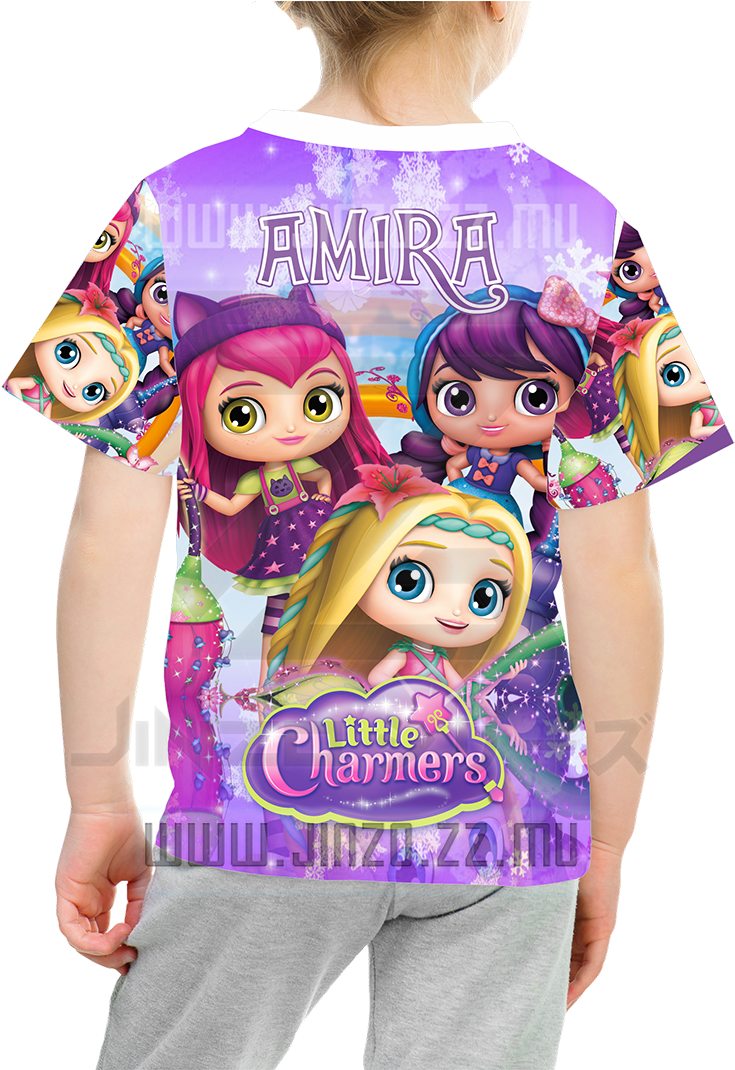 Katalog Jinzo Kids Little Charmers 4 Kaos Anak Little - Girl Clipart (820x1069), Png Download