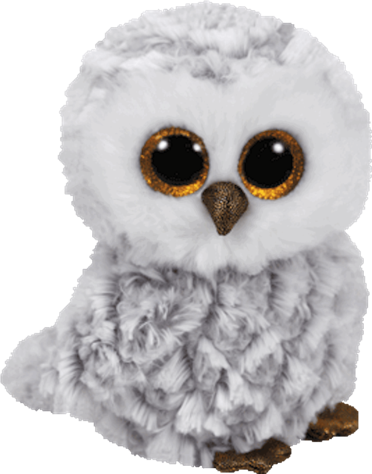 Little Charmers Basic Plush Pet Treble Walmart Com - Ty Owl Beanie Babies Clipart (1001x1001), Png Download