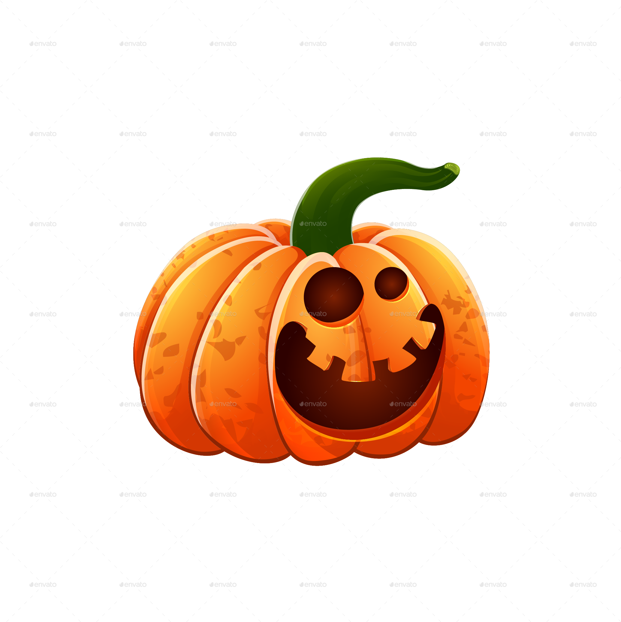 Halloween Pumpkins Set - Pumpkin Clipart (2085x2084), Png Download