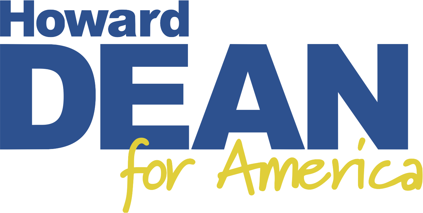Howard Dean For America Logo - Graphic Design Clipart (1393x702), Png Download