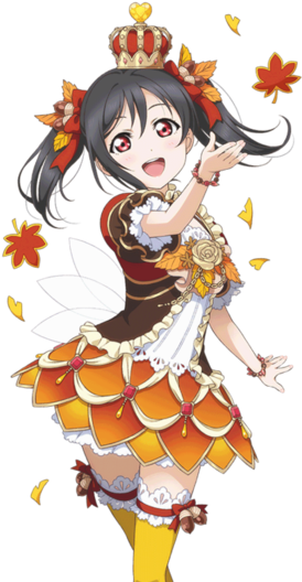 ♚shred It Maki-chan, Someone Got Their Paypal Acc Deactivated - Render Nico Yazawa Clipart (620x620), Png Download