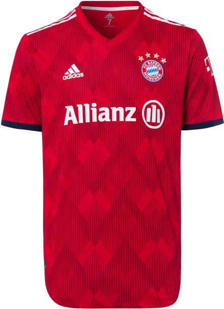 Fc Bayern Shirt Home Women Football 18/19 - Allianz Clipart (660x660), Png Download