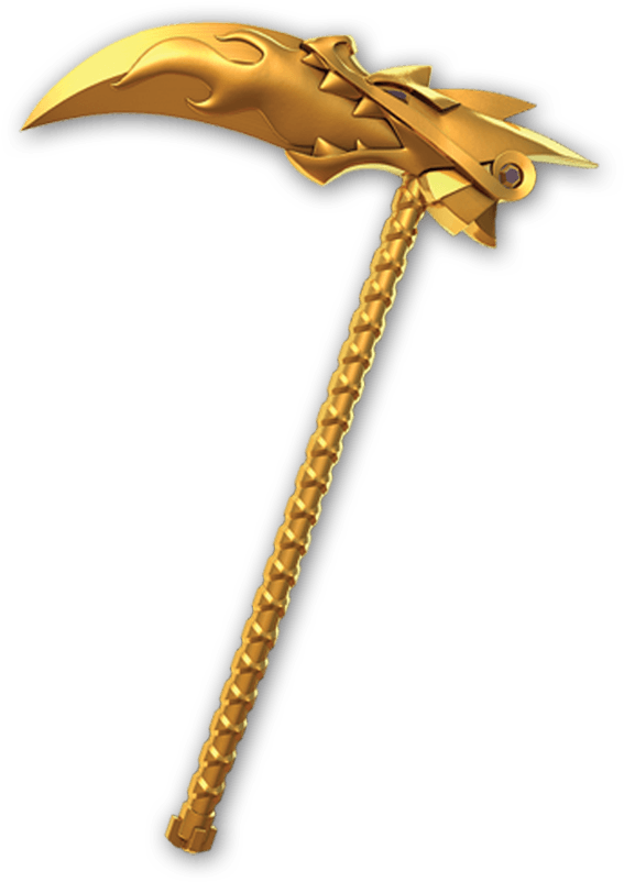 The Scythe Of Quakes - Ninjago Weapons Clipart (672x896), Png Download