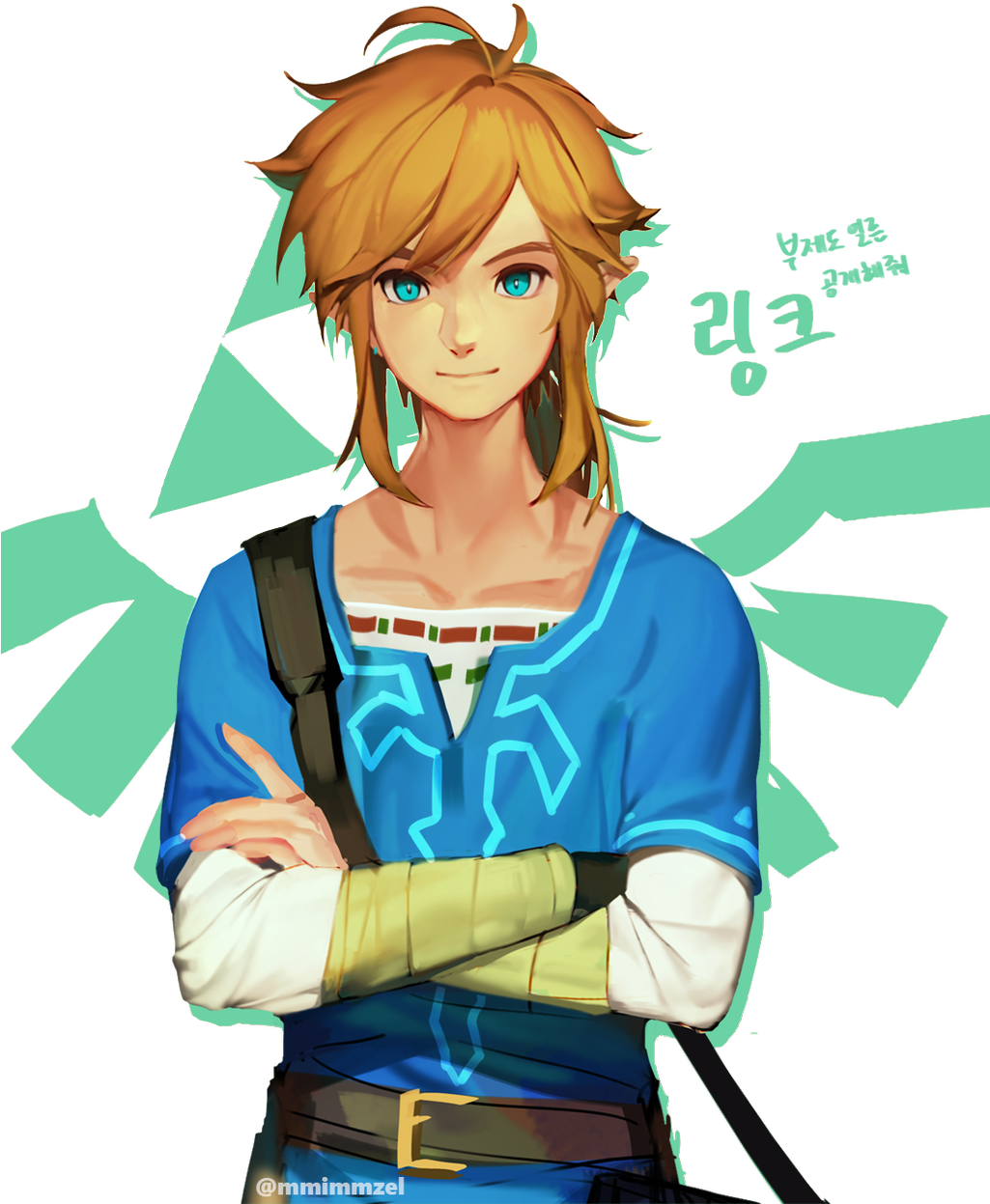 I Know You Do A Lot Of Drawing Requests, And I Apolgize - Link Breath Of The Wild Fanart Clipart (1024x1276), Png Download