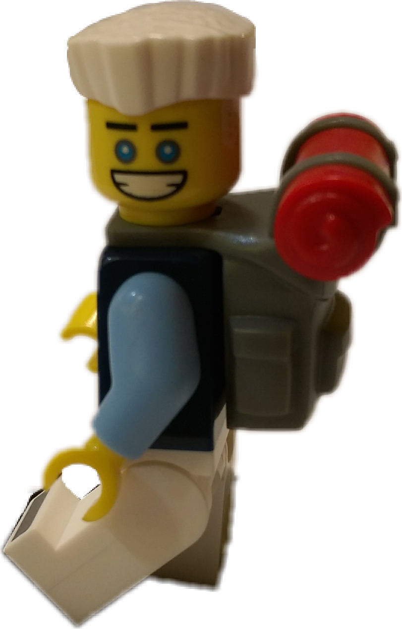 #ftebackpacks #lego #ninjago #zane - Figurine Clipart (811x1270), Png Download