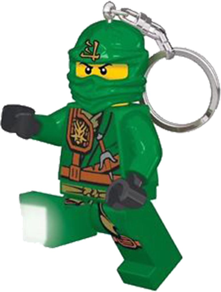 Lego Ninjago Nøglering Med Lys Nøglering Og Lommelygte - Ninjago Lloyd Keychain Clipart (772x1024), Png Download