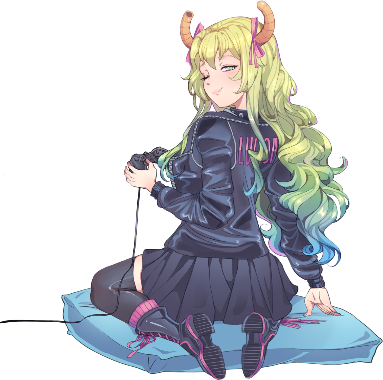 Anime Fictional Character - Cartoon Clipart (1280x1280), Png Download