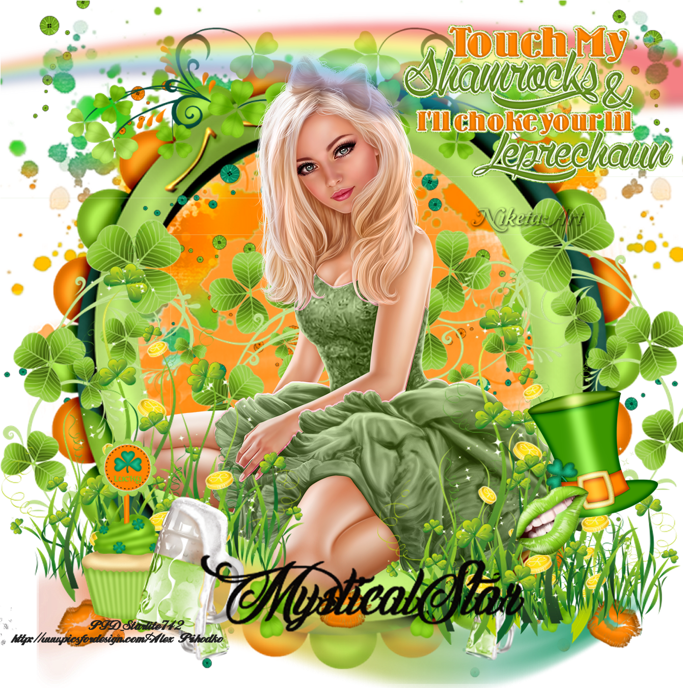 Irish Sass~alex Prihodko , Png Download - Girl Clipart (1341x1351), Png Download