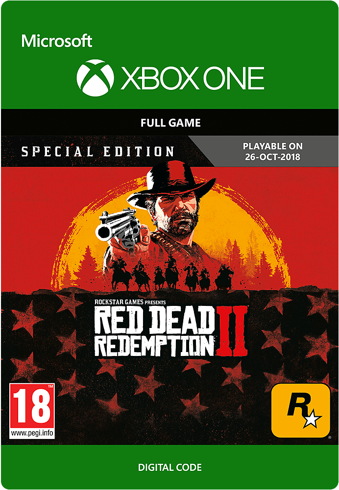 Red Dead Redemption 2 Xbox One Download Clipart (1000x1000), Png Download
