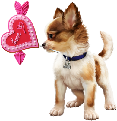 Friends-2 - Chihuahua Clipart (640x488), Png Download