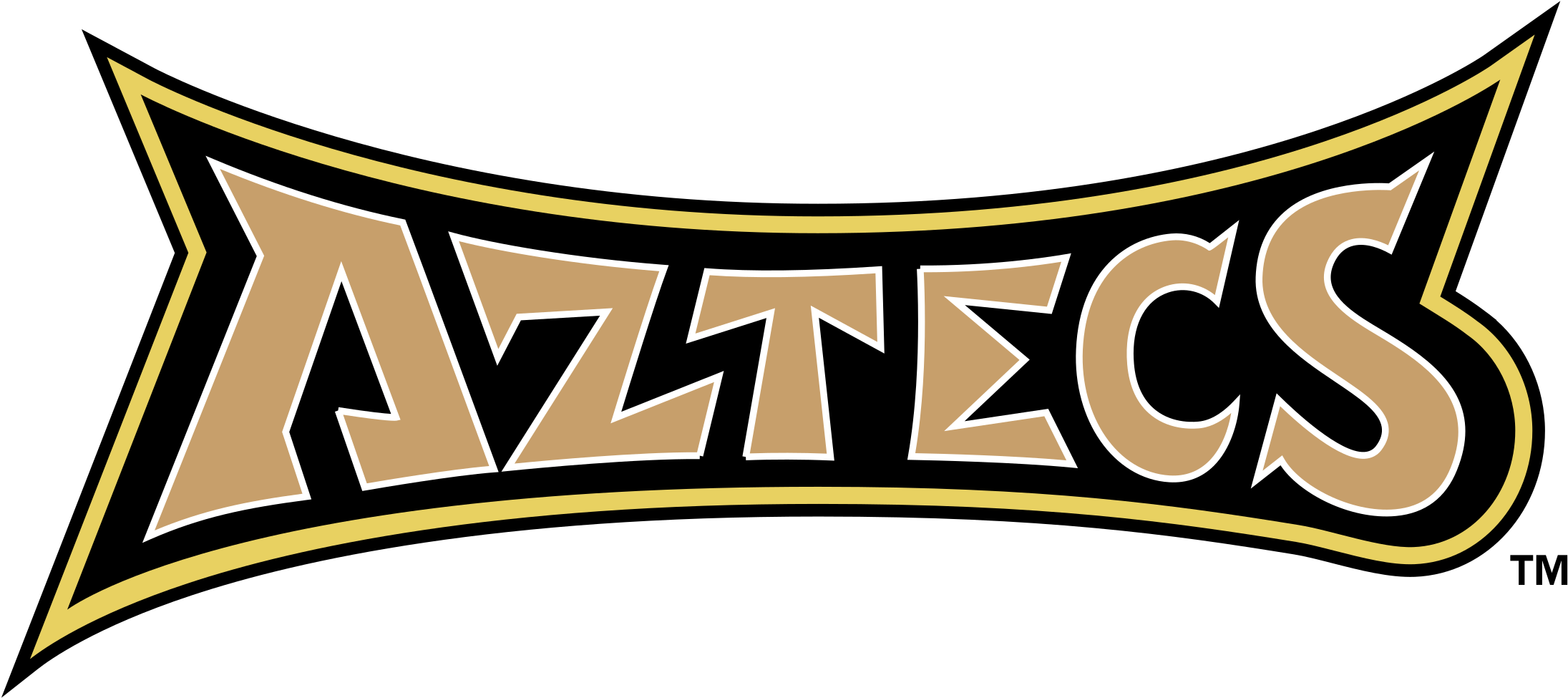 San Diego State Aztecs Logo Png Transparent - Aztecs Football Team Logo Clipart (2400x2400), Png Download