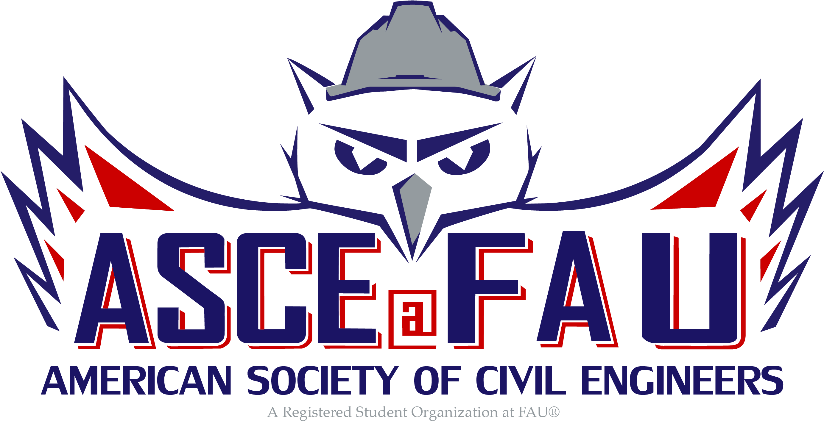 2018-2019 Asce - Asce Fau Clipart (2941x2940), Png Download