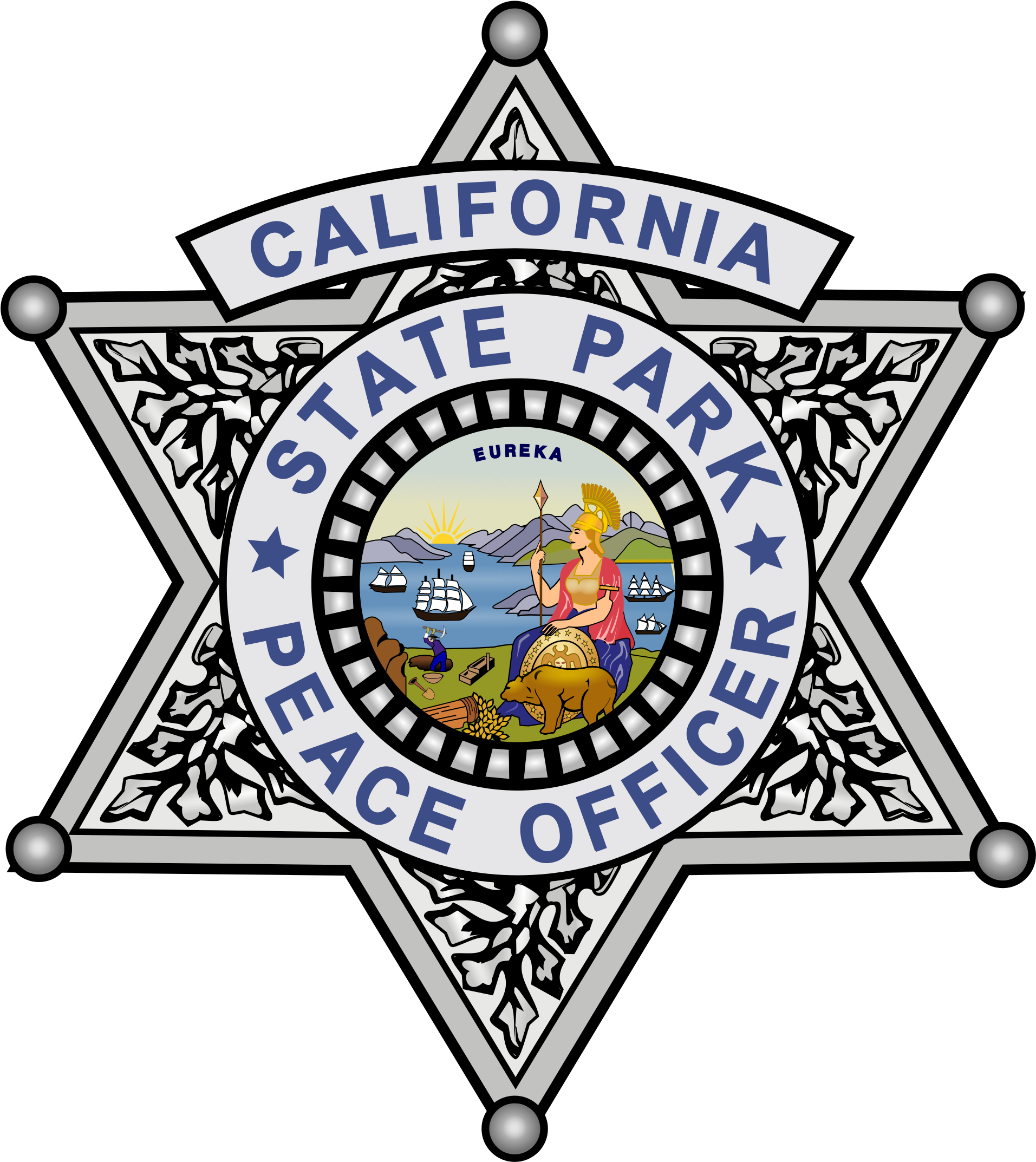 California Svg Day - California Game Warden Logo Clipart (2000x2239), Png Download