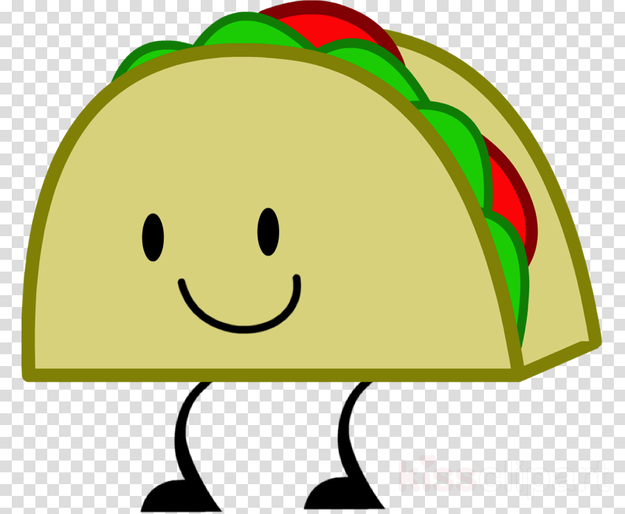 Walking Home Clipart - Clip Art Taco - Png Download (900x740), Png Download