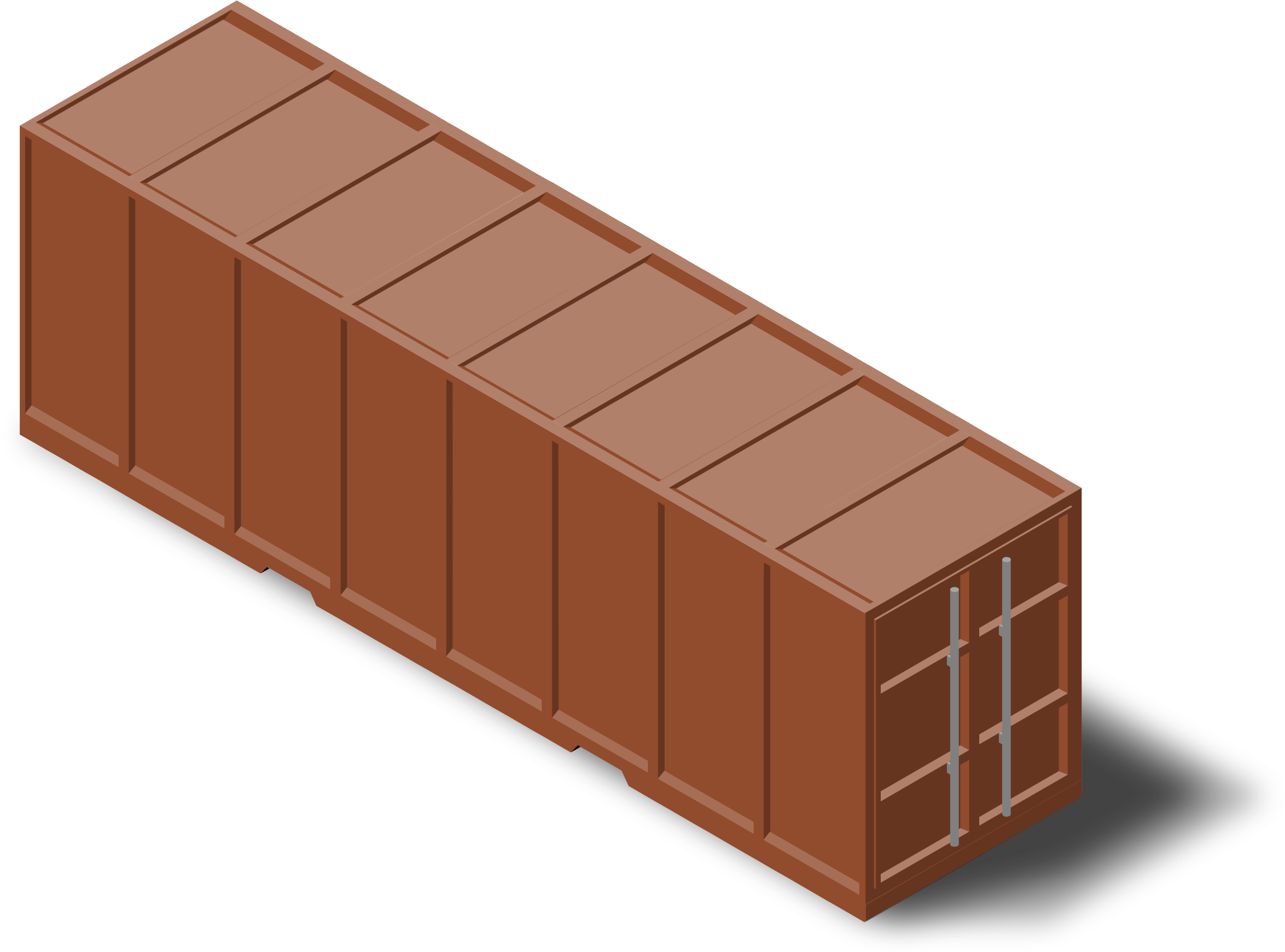 Shipping Icon Png - Plank Clipart (2349x1741), Png Download