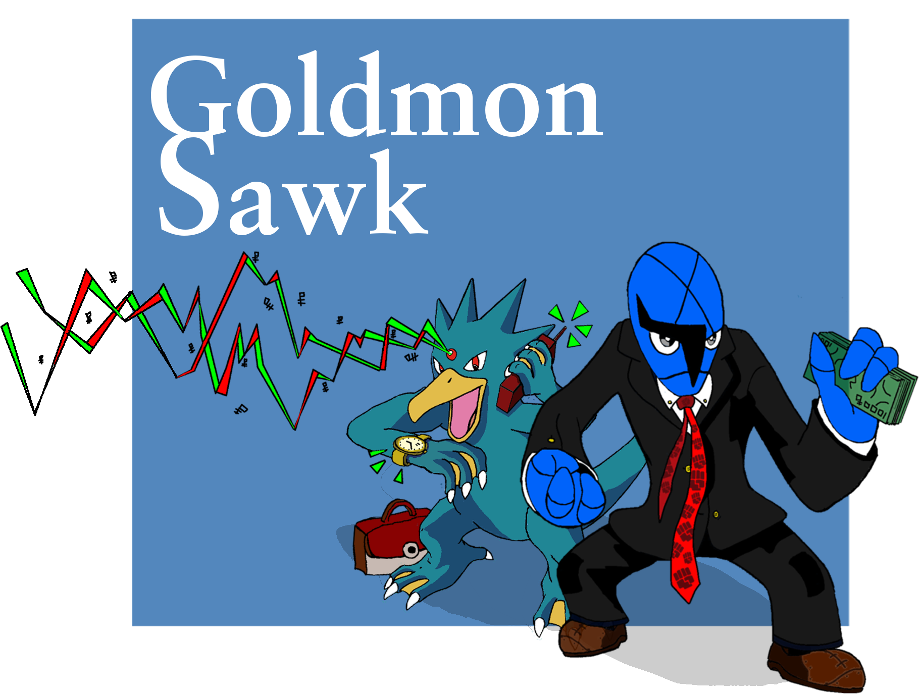 Goldman Sachs Mashup - Cartoon Clipart (2000x1647), Png Download
