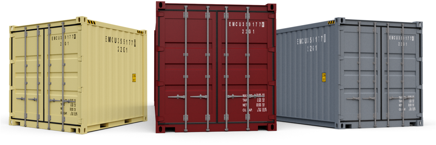 Buy Containers In Baltimore - Shipping Container Clipart (1500x800), Png Download