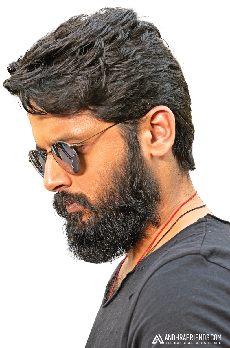 Solo-6 - Nithin Beard Clipart (795x1200), Png Download