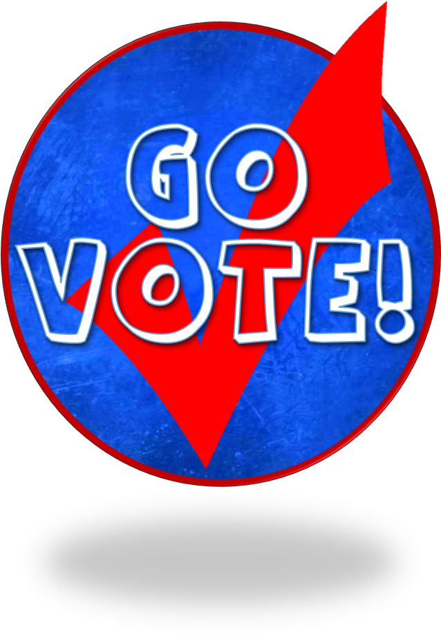 Today Is Election Day Go Vote Polls Are Open From - Emblem Clipart (649x947), Png Download