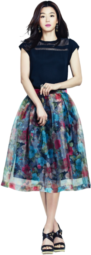 Jun Ji Hyun Png Clipart (700x948), Png Download