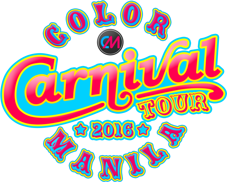 Carnival-logo - Color Manila Run 2016 Clipart (1200x1200), Png Download