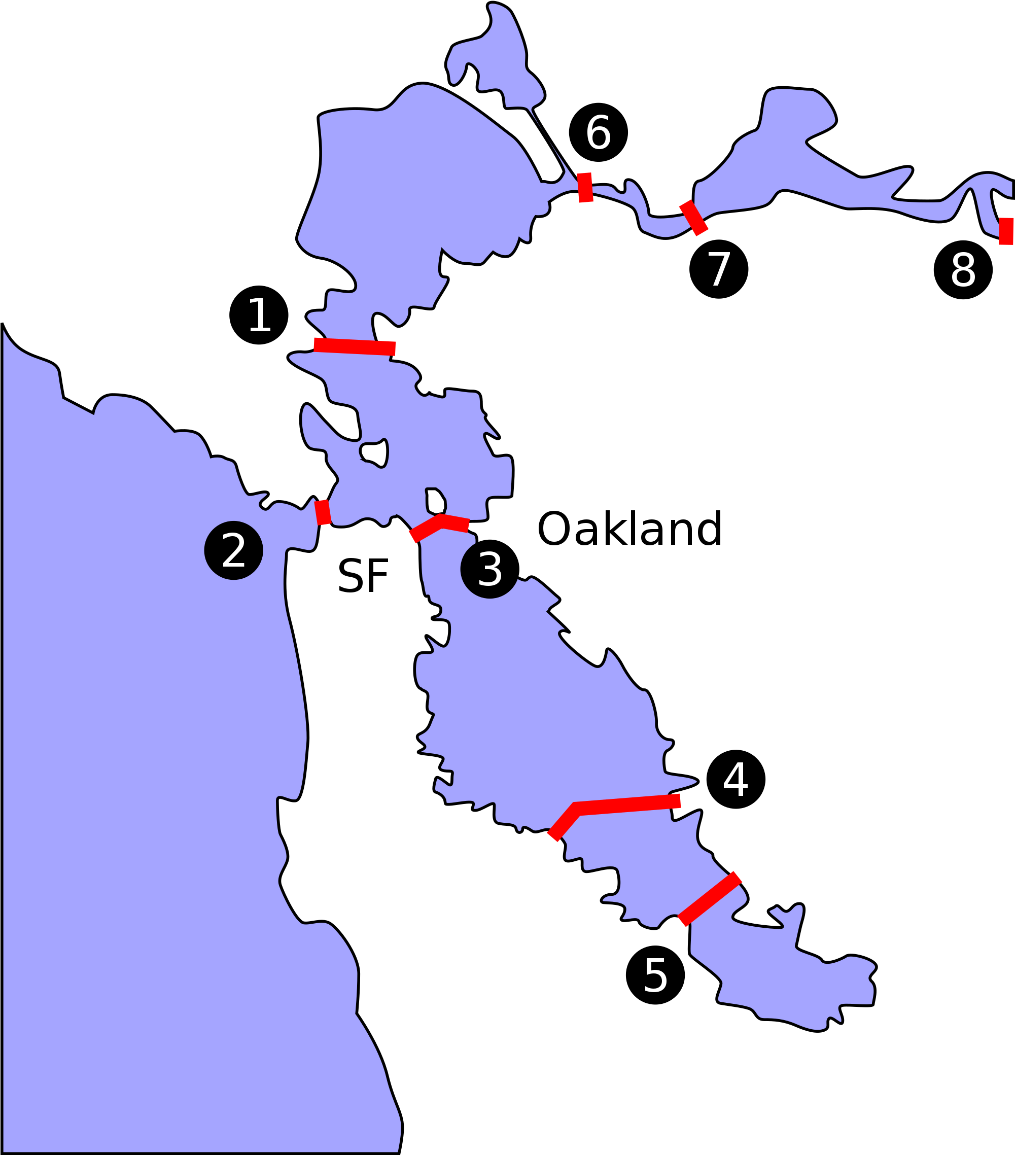 Bridge Clip San Francisco - San Francisco - Png Download (2000x2461), Png Download