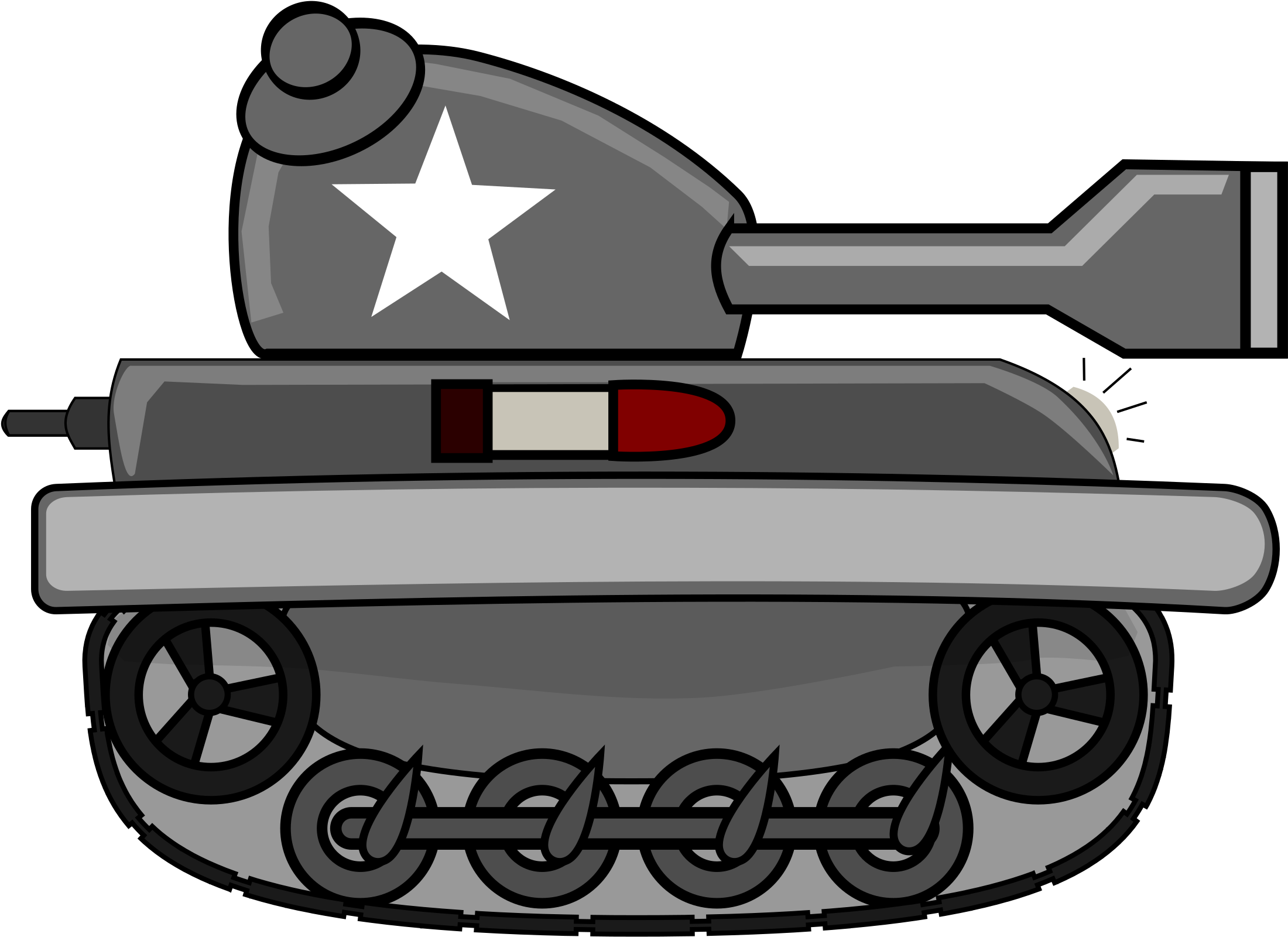 This Free Icons Png Design Of Cartoon Tank - Cartoon Tank Png Gif Clipart (2400x3394), Png Download