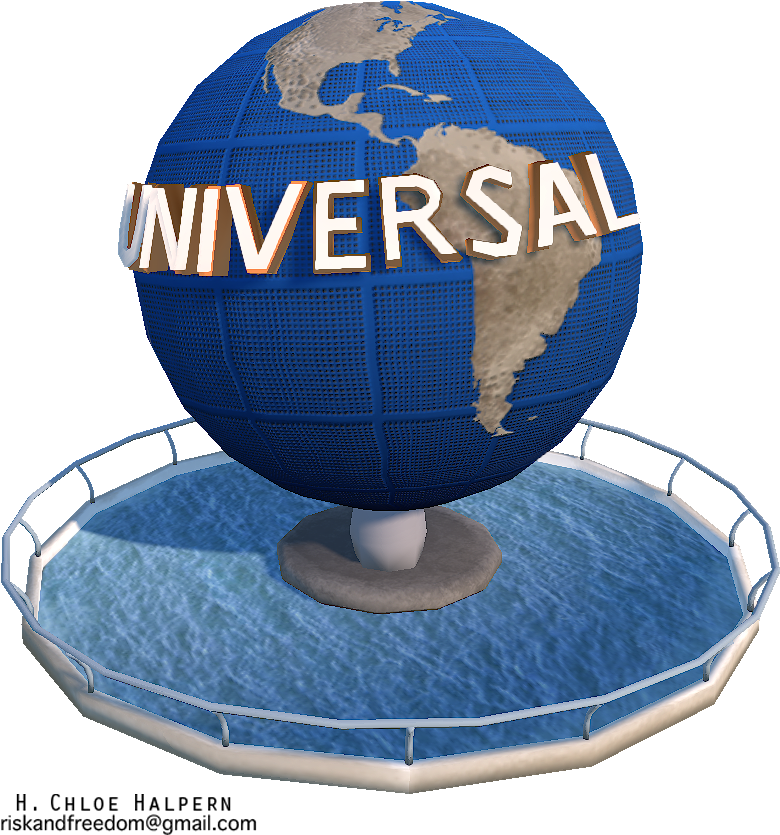 Universal Globe - Universal Globe Png Clipart (1134x994), Png Download