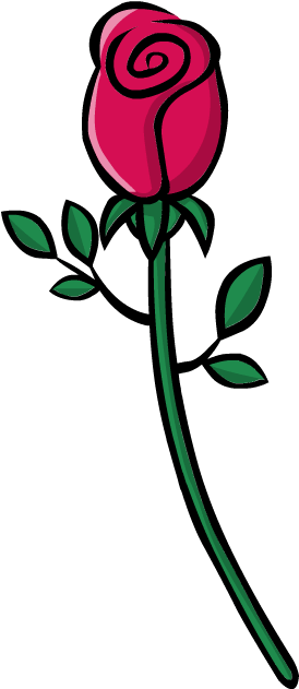 Clip - Love Pic Art Flower - Png Download (600x630), Png Download