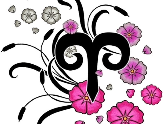 Tattoo Tribal Designs Virgo Clipart (640x480), Png Download