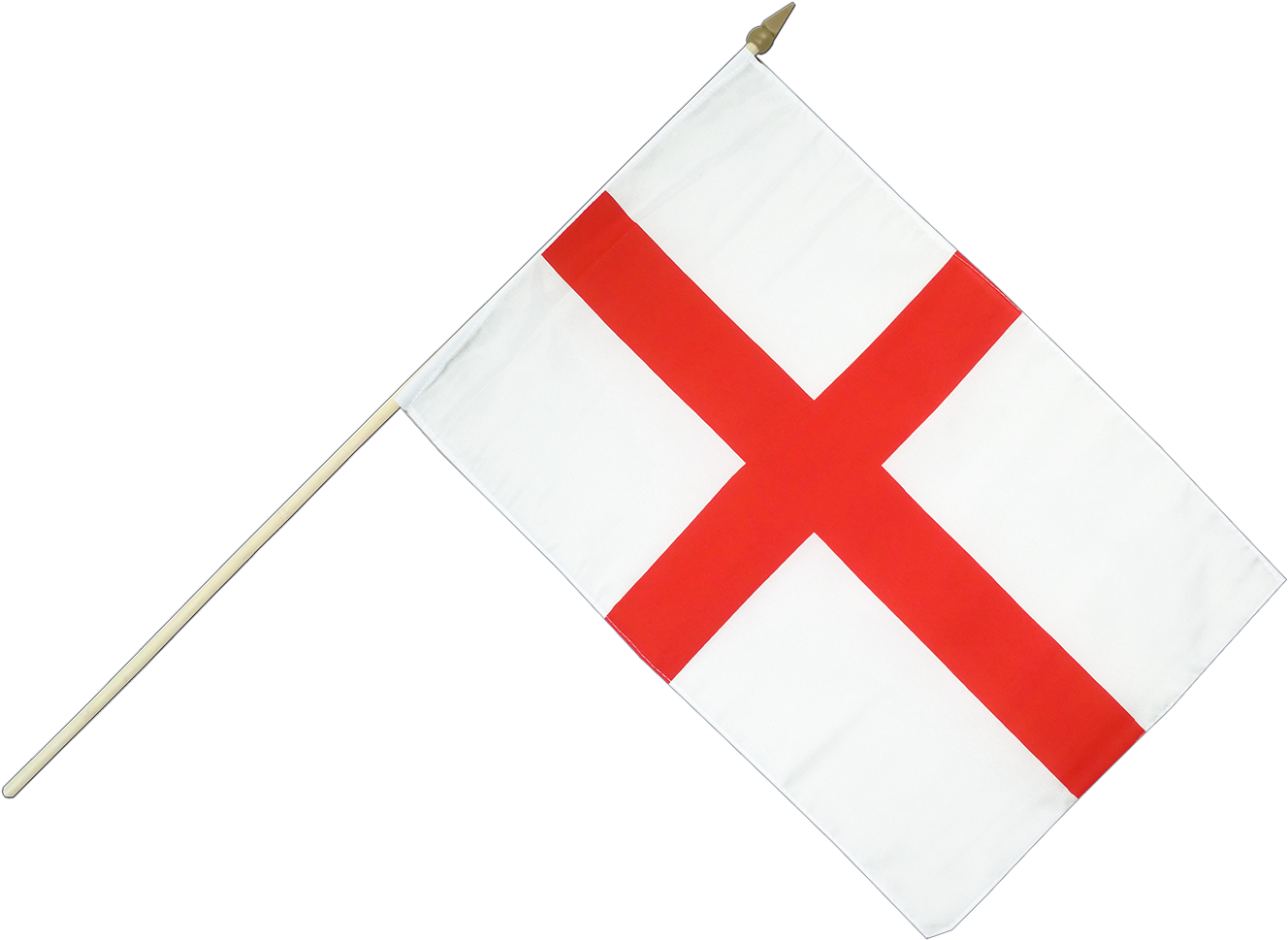 England Flag Png - Hand Waving Flag England Clipart (1328x969), Png Download