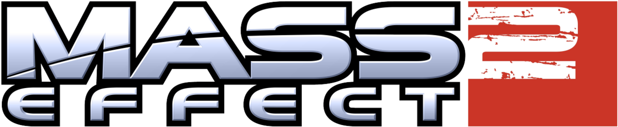 Mass Effect 2 Logo - Mass Effect 2 Logo Png Clipart (1279x278), Png Download