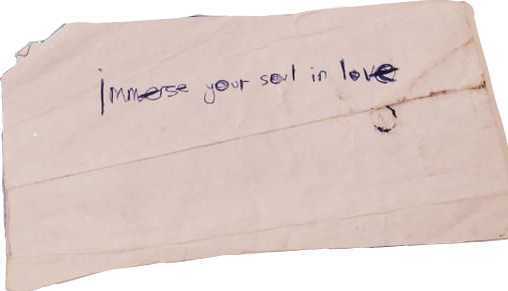 Immerse Your Soul In Love ❤ - Handwriting Clipart (508x291), Png Download
