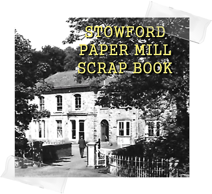 Stowford Paper Mill Scrap Book - Poster Clipart (725x706), Png Download