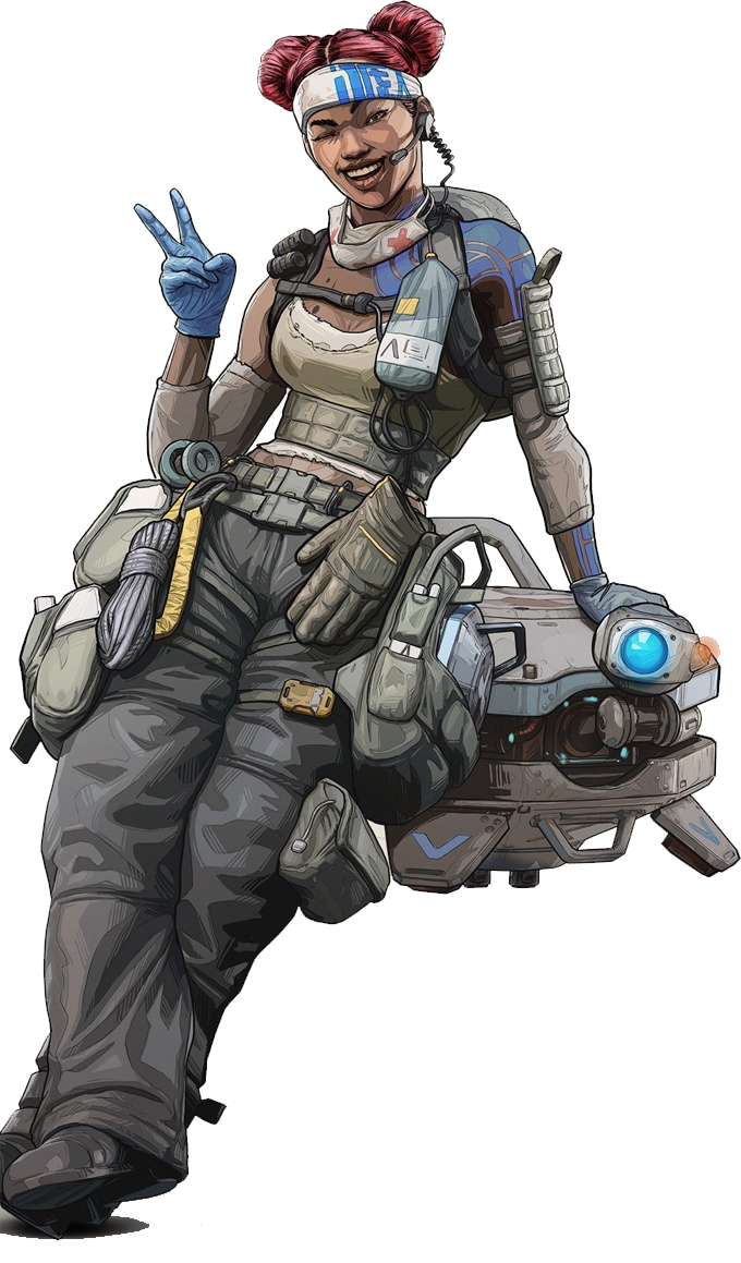 Lifeline - Lifeline Apex Legends Clipart (680x1159), Png Download