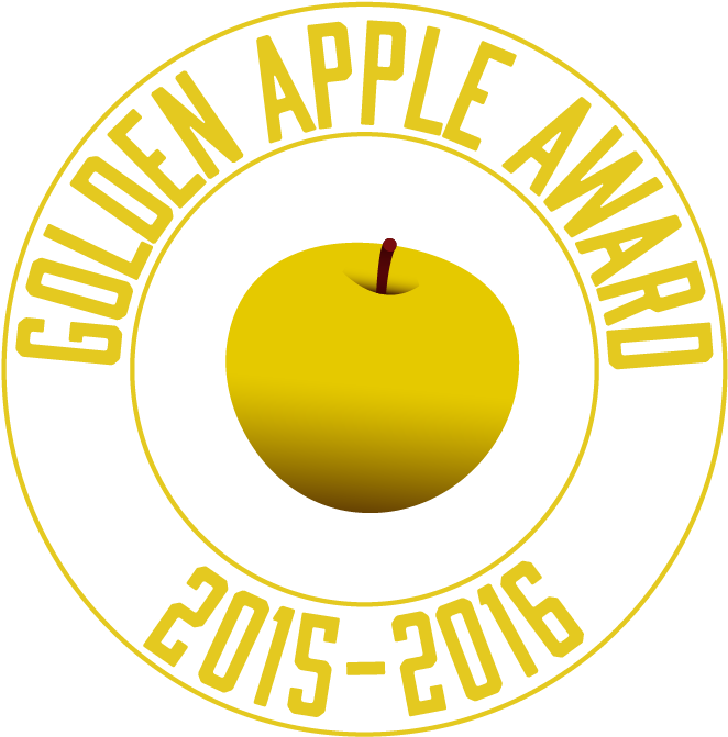 Golden Apple Award 2015 - Circle Clipart (662x671), Png Download
