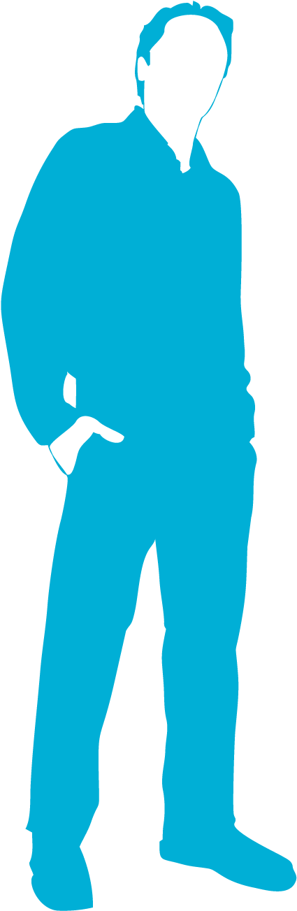 Business Silhouettes-2 - Business Clipart (508x1499), Png Download