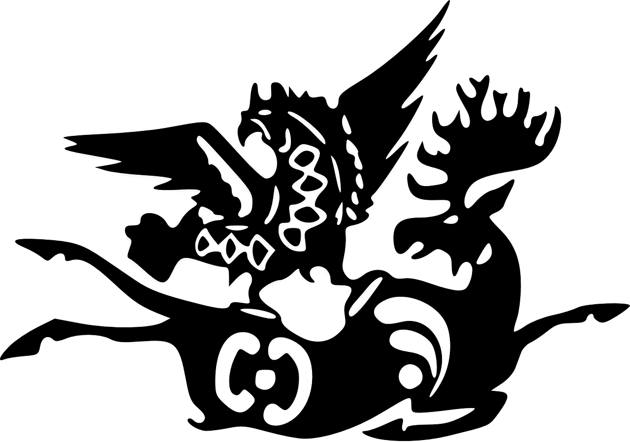 Скифский Звериный Стиль Тату Clipart (1280x898), Png Download