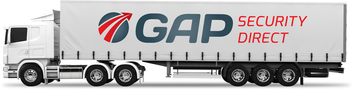 Hgv Security Side - Truck Trailer Side View Clipart (1488x379), Png Download