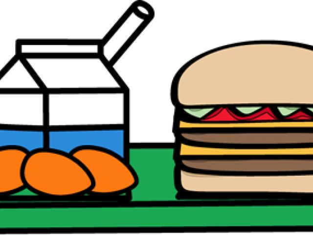 Healthy Food Clipart Kindergarten - Milk Carton With Straw - Png Download (640x480), Png Download