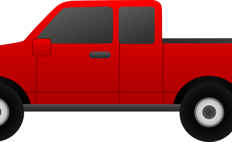Car Clip Art National Bg Red Sweet - Dacia Pick-up - Png Download (800x491), Png Download