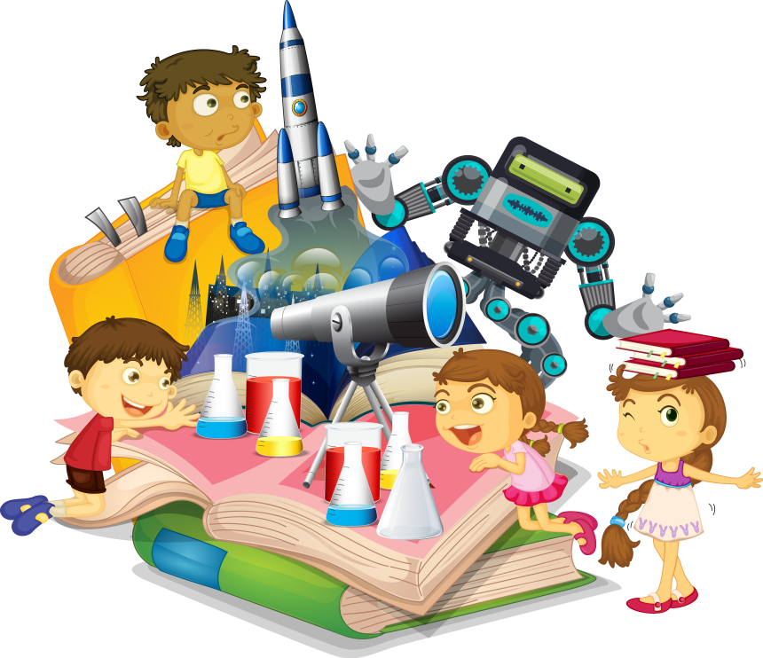 Sunday, 7 October - Stem Kids Clipart - Png Download (860x742), Png Download