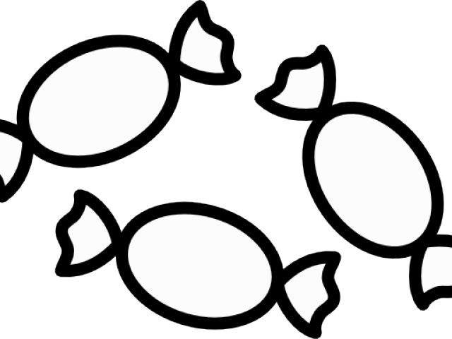 Sweets Clipart - Sweets Clipart Black And White - Png Download (640x480), Png Download