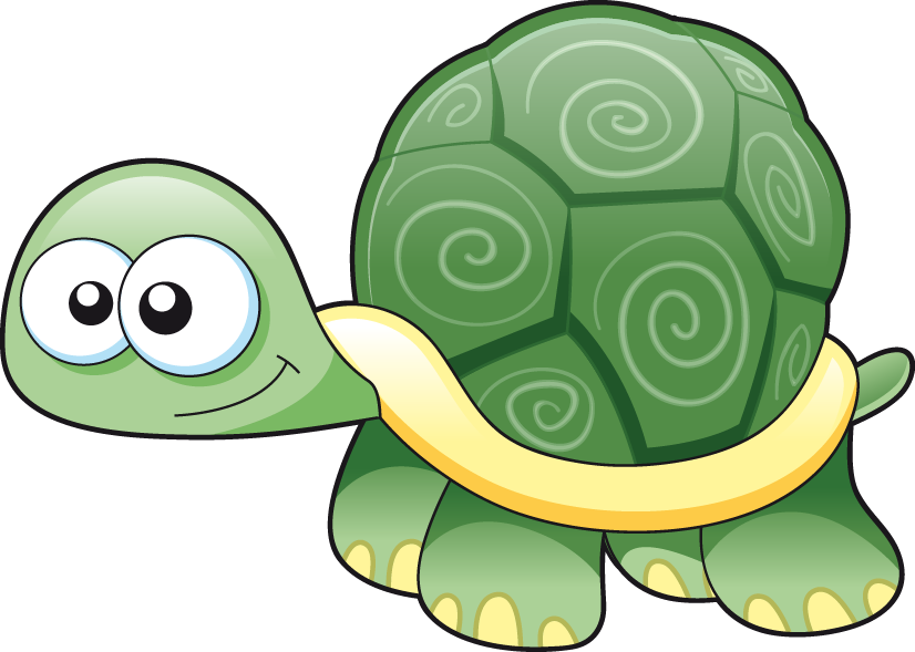 Images, Wall Stickers, Clip Art, Cartoon, Gaia, Tortoise, - Cartoon Turtle Transparent - Png Download (826x589), Png Download