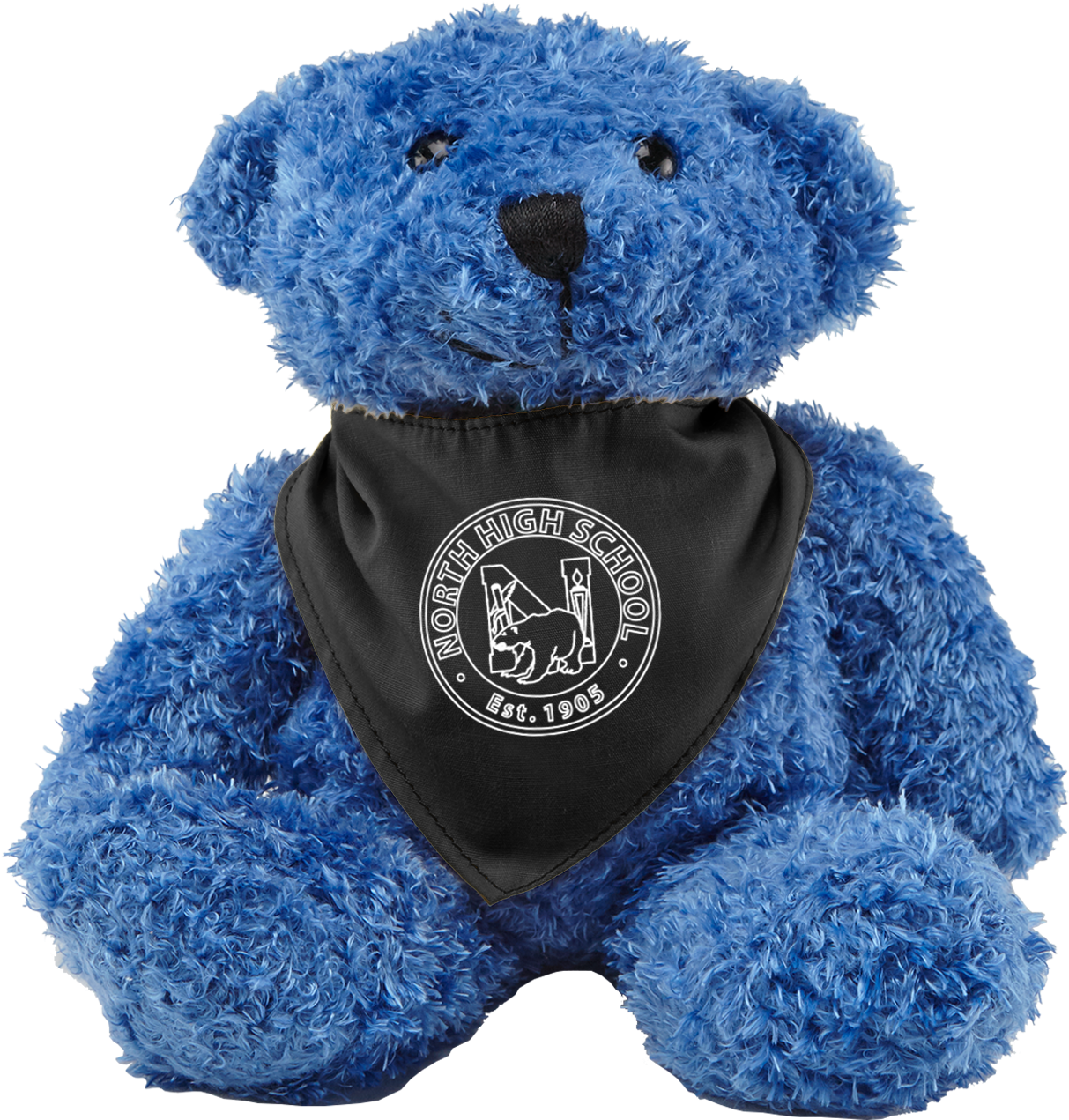 Color Bear Blue - Blue Cobalt Bear Clipart (1500x1500), Png Download