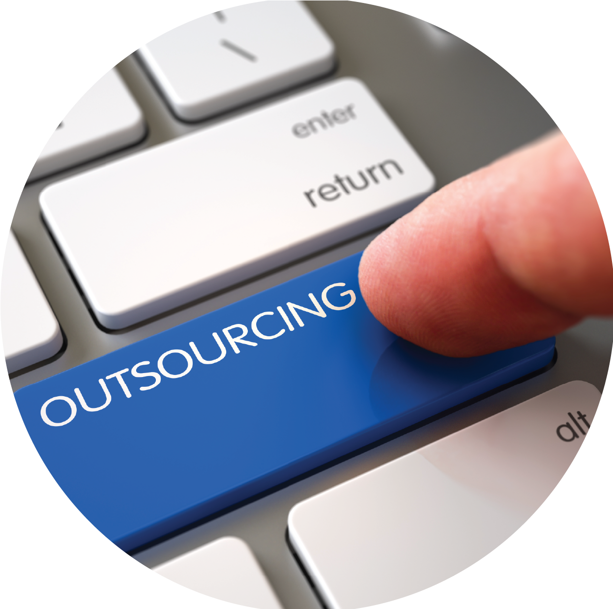 Outsourcing Png , Png Download - Technology It Outsourcing Clipart (1247x1239), Png Download