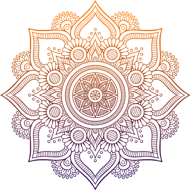 Beautiful Mandala Pattern Designs Clipart (640x640), Png Download